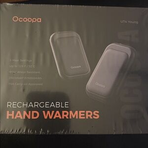 Rechargeable hand warmers NWT